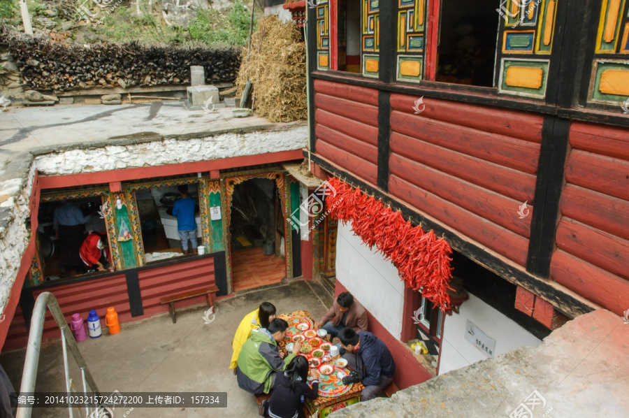藏式农家院旅游文化