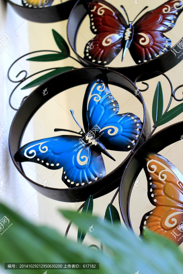 蝴蝶,装饰