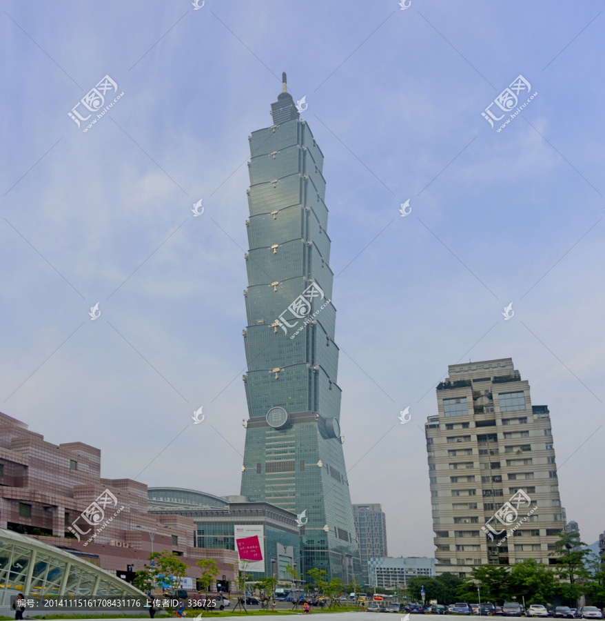 台北101大楼超清接图