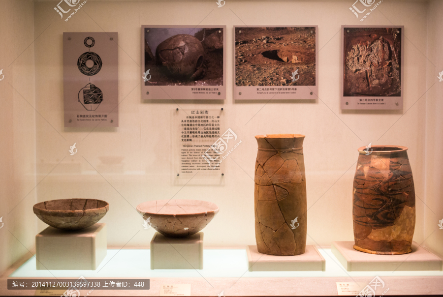 红山彩陶,红山文化陶器