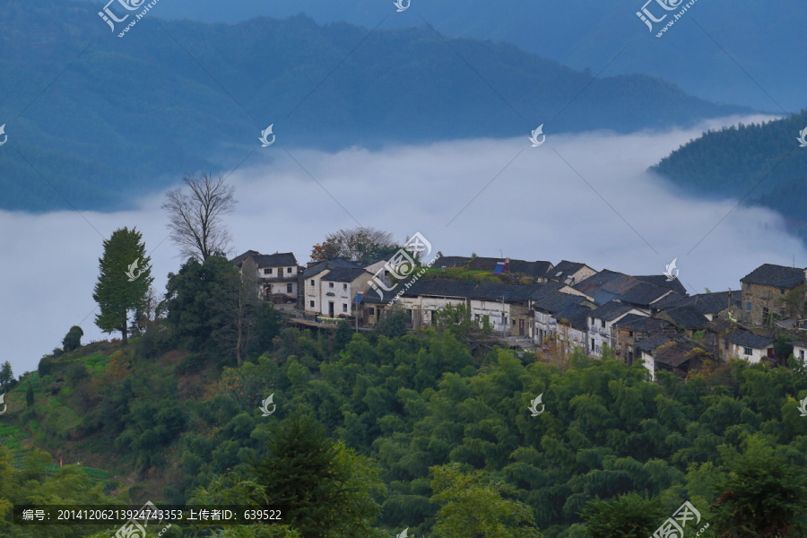 安徽,休宁县,高山古村落,木梨