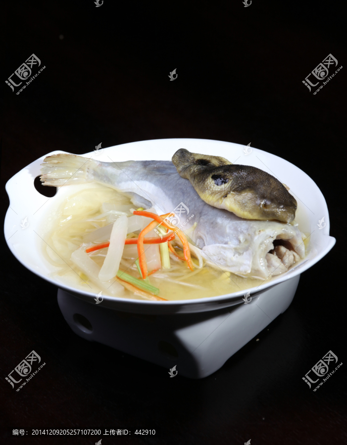 五行素菜河豚汤