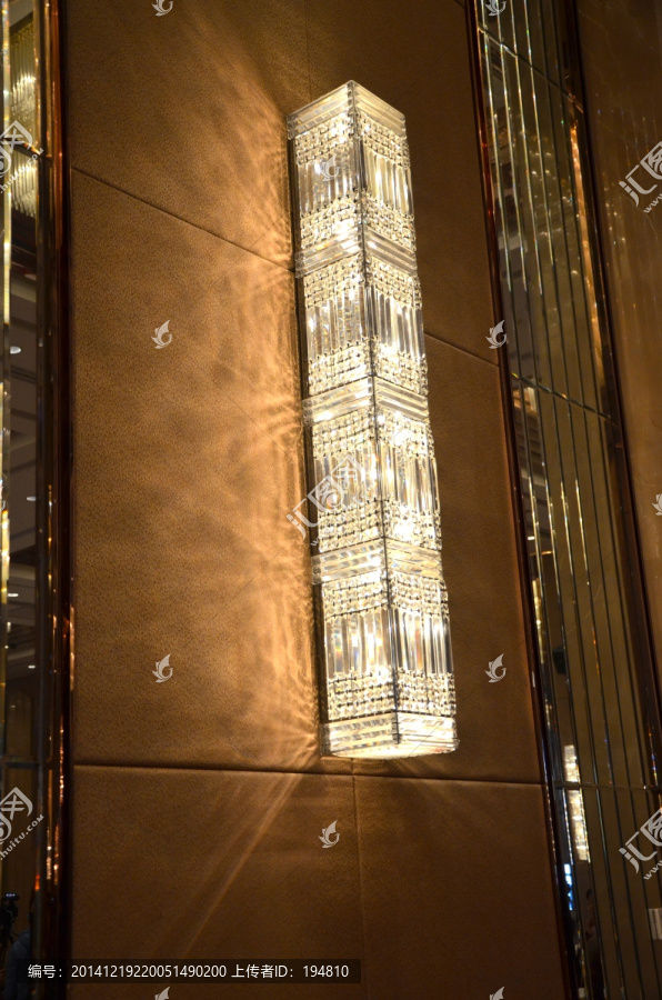 墙壁高档水晶灯,酒店水晶灯