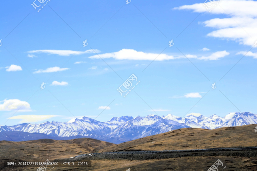 索比亚拉山垭口拍摄喜马拉雅山脉