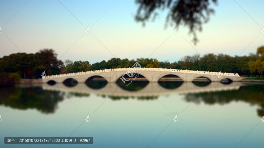 沈阳北陵公园石拱桥
