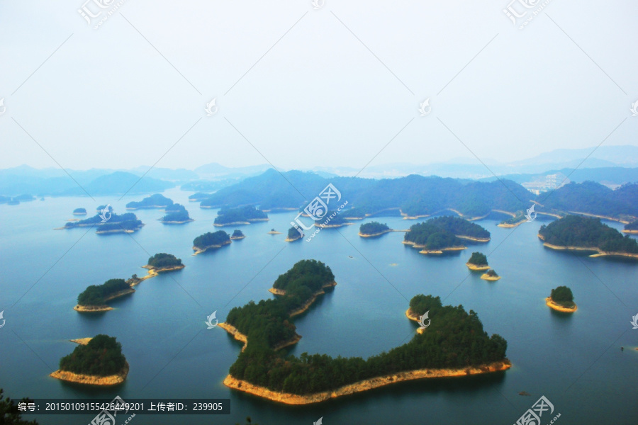 千岛湖,黄山尖