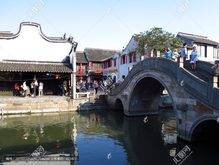 小桥流水,江南水乡