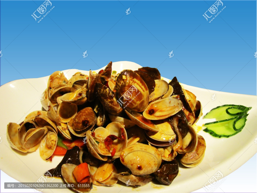 泰国泰味炒花甲蛤蜊海鲜菜