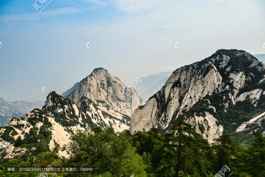 华山北峰风景