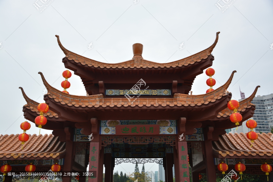 深圳荔枝公园凉亭