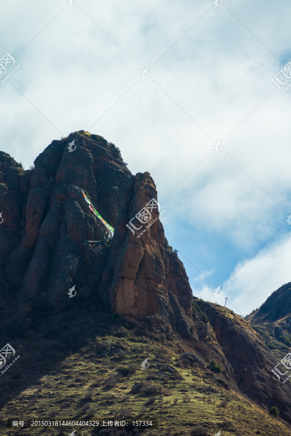 高高的山峰