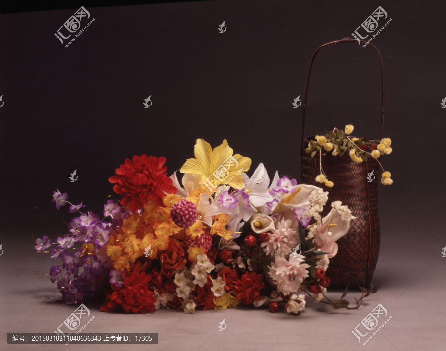 人造花卉工艺品（底扫反转片）