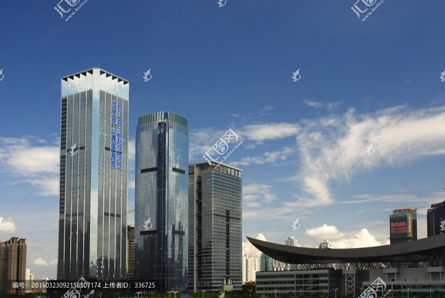 深圳中心区CBD建筑群