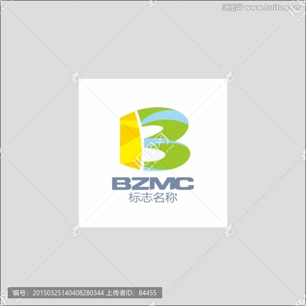 B字母LOGO标志