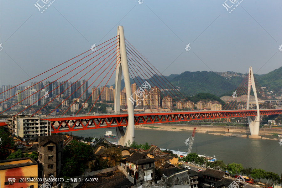 重庆湖广会馆和东水门长江大桥