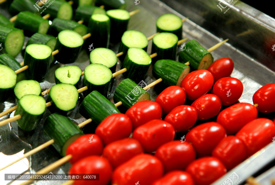 串串香,蔬菜水果