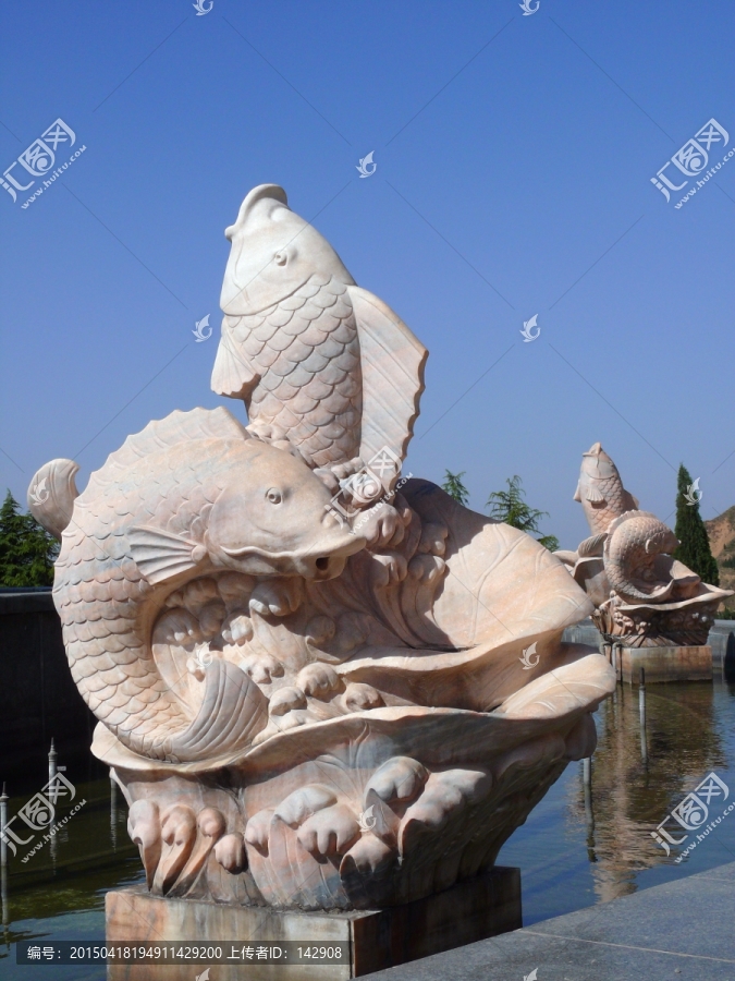 黄河鲤鱼雕塑