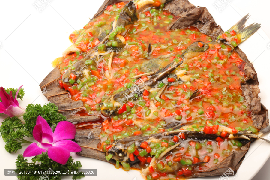 青椒豆豉角角鱼,墨冲角角