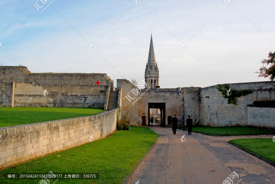 法国卡昂城堡和男子修道院