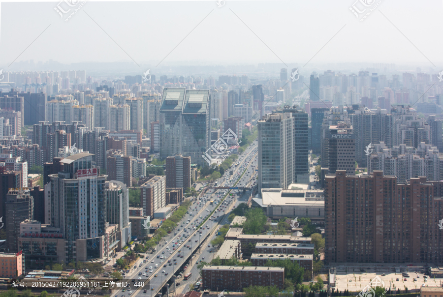 北京东三环俯瞰