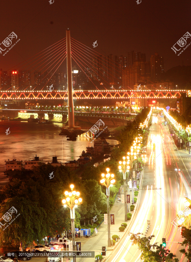 重庆路桥夜景