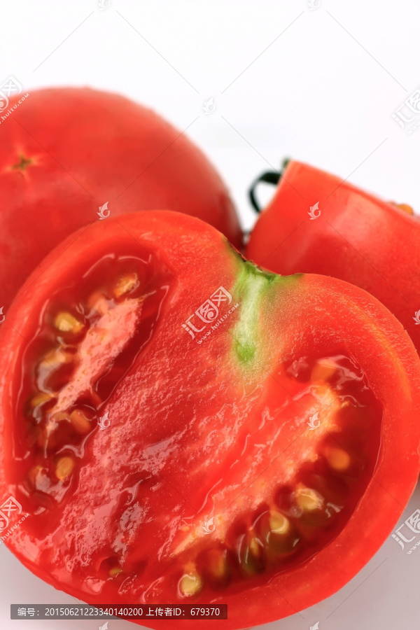 西红柿瓤特写,欲望番茄高清图