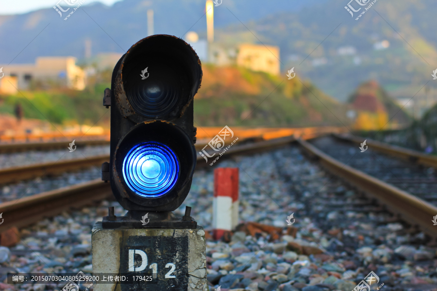 叙永火车站铁路信号灯