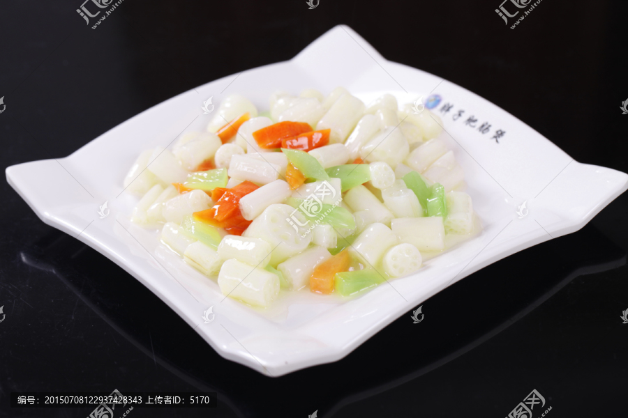 三色藕尖