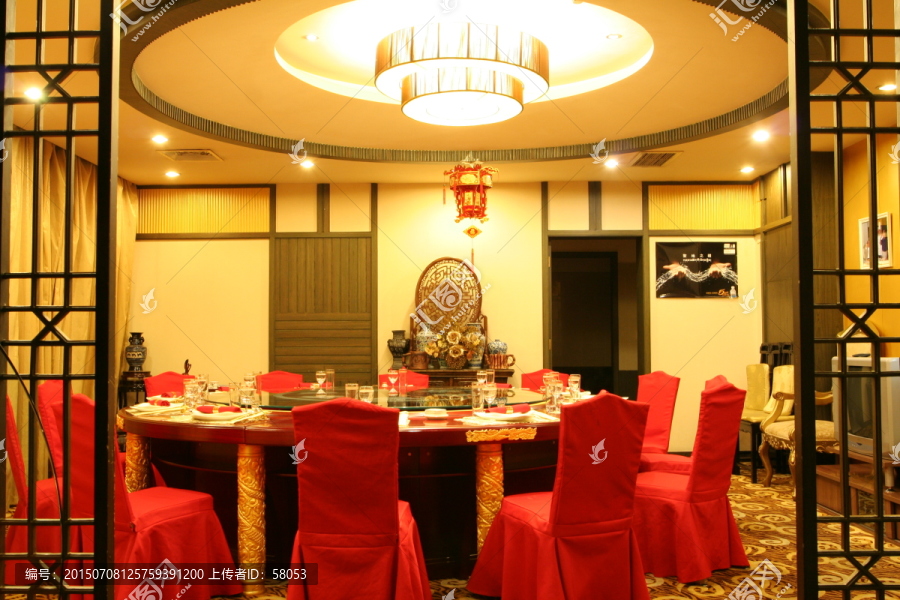 酒店餐厅包间
