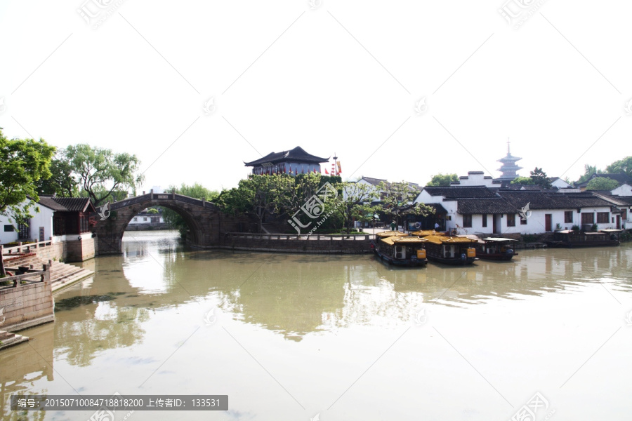 苏州风景,枫桥景区铁岭关