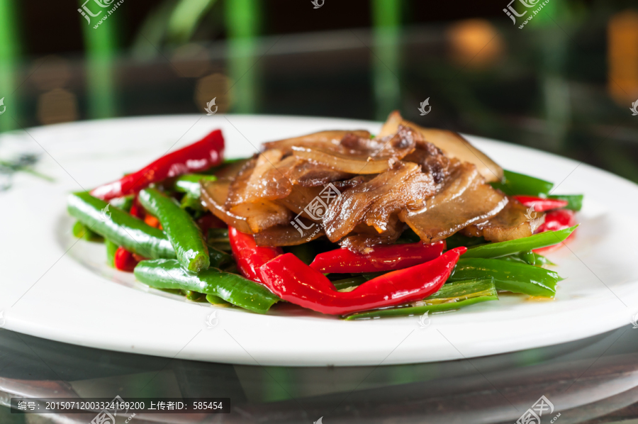 杭椒腊肉