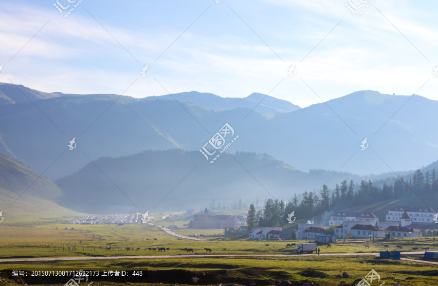 新疆阿勒泰贾登峪生活区