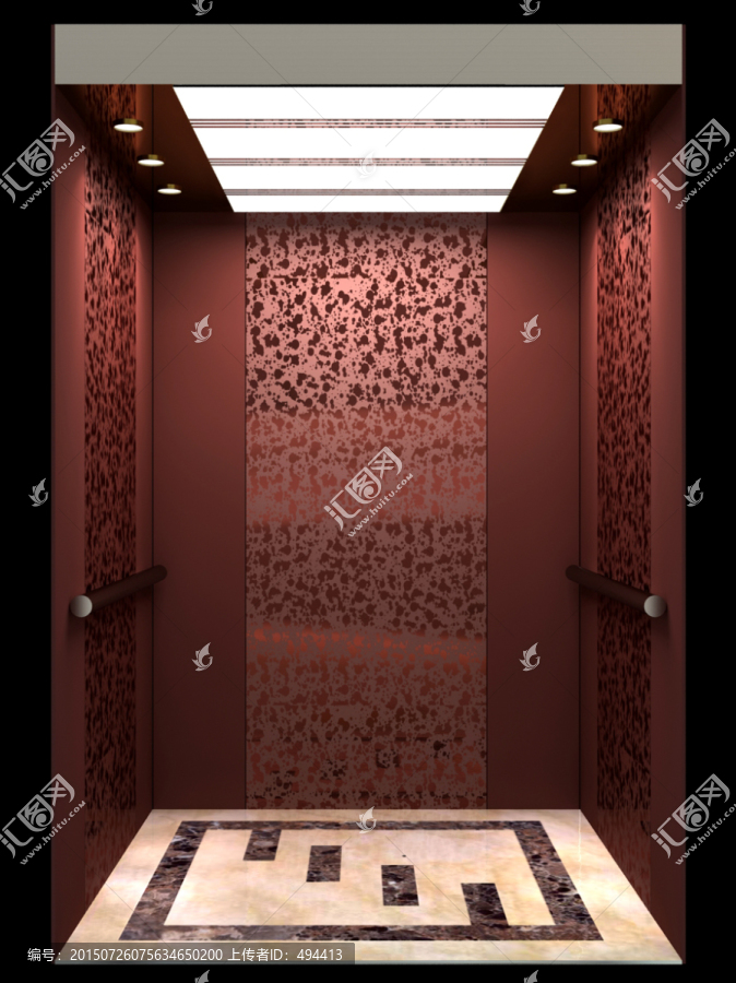 电梯轿厢效果图