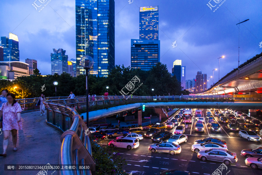 上海延安高架商圈