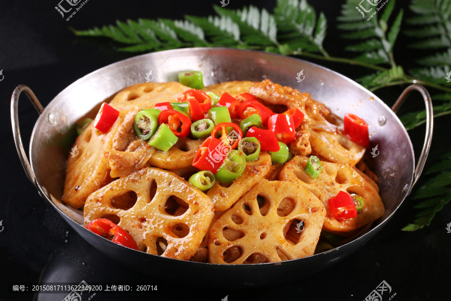 干锅藕片