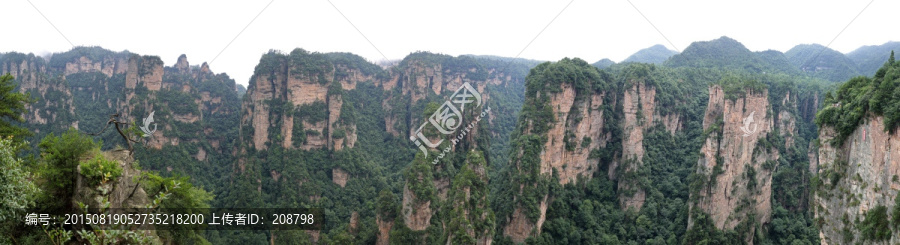 张家界全景风光