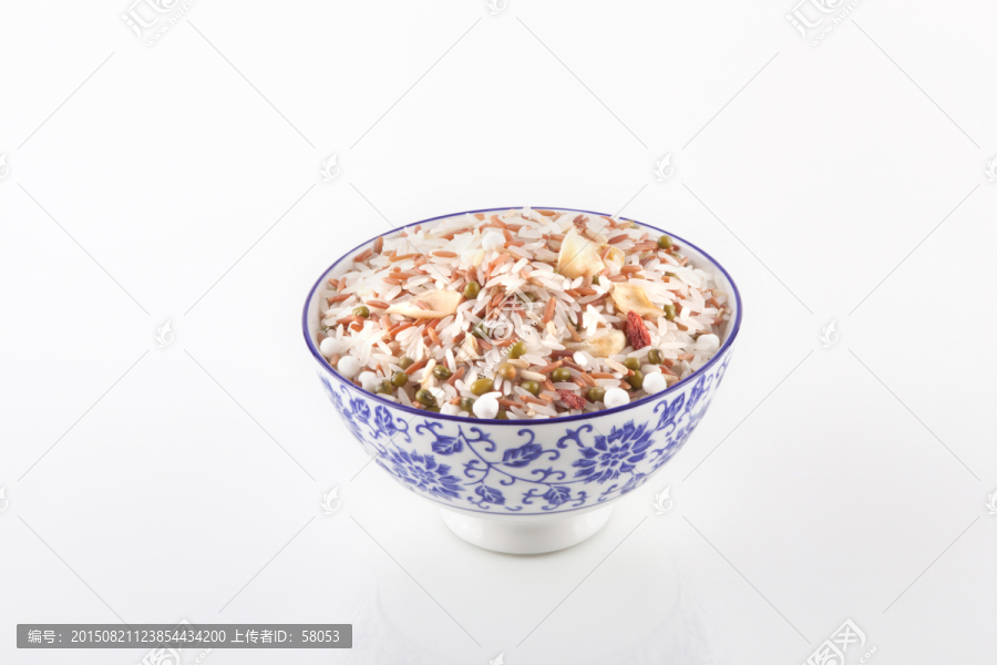 绿豆百合米