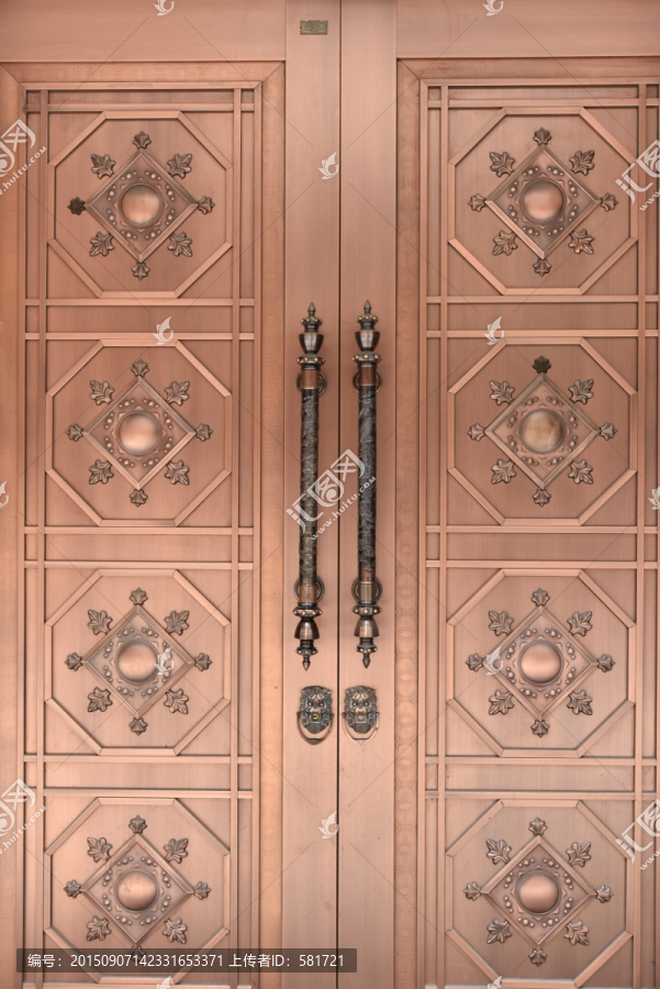 铜质工艺门