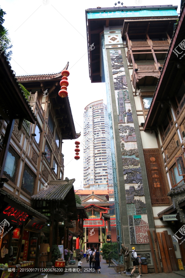 洪崖洞,街景