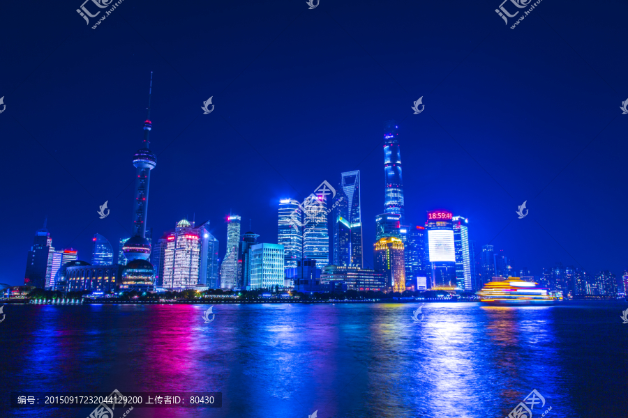夜景,上海,浦东
