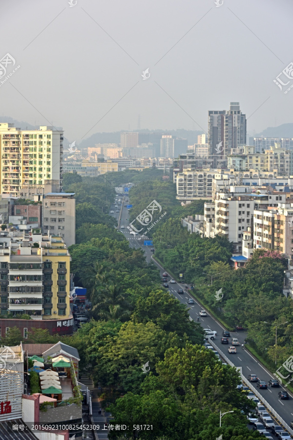 深圳南山区,高楼大厦