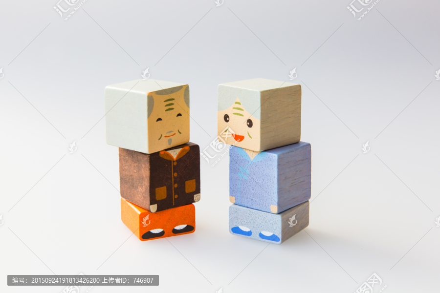 静物摄影积木玩具