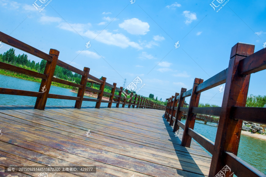 木桥,公园建筑