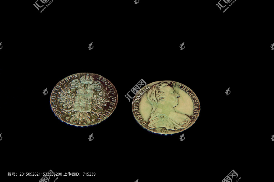 银元,古玩,1780年玛特蕾西