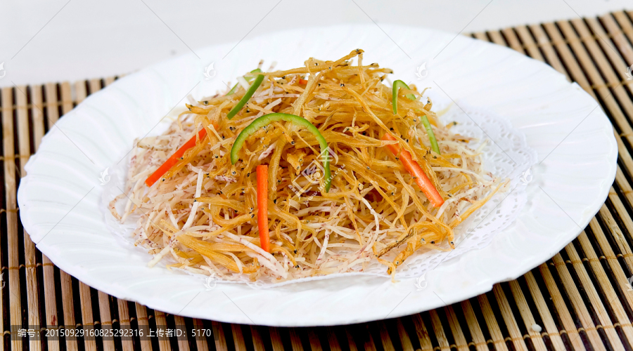 美极芋丝银鱼仔