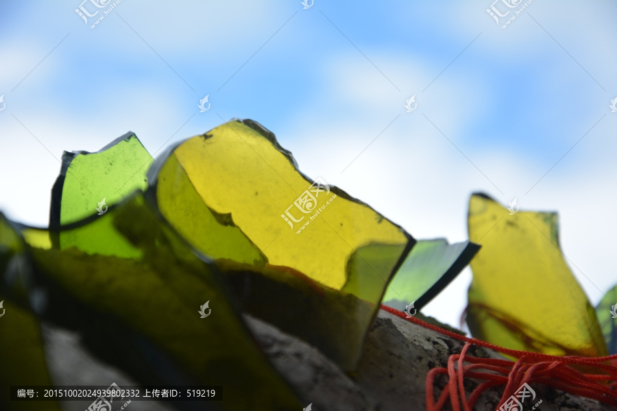 碎玻璃,彩色玻璃,玻璃碎片