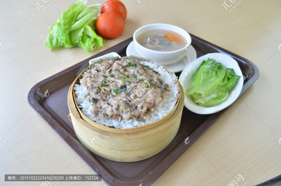 梅菜肉饼饭