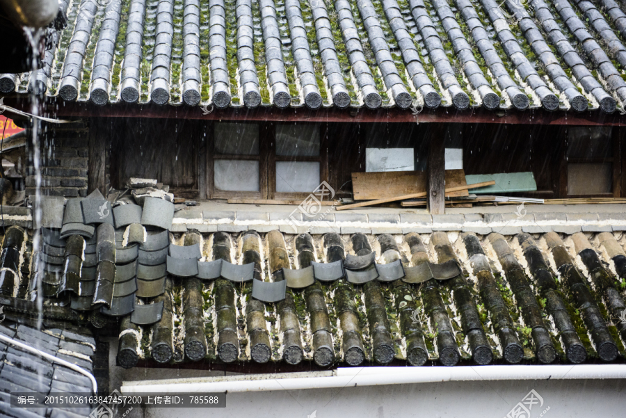 雨落束河