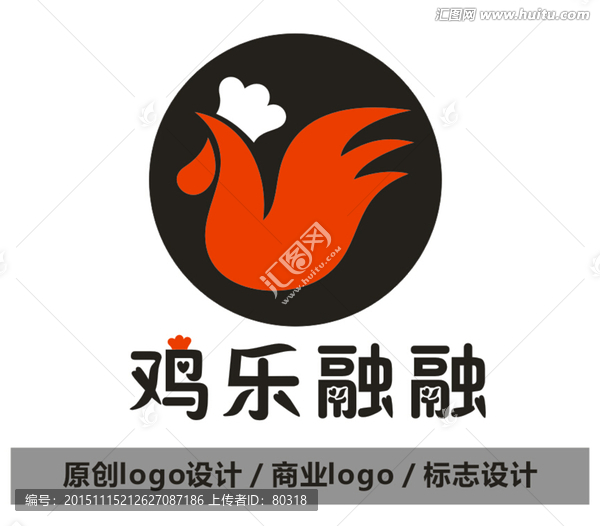 鸡头logo