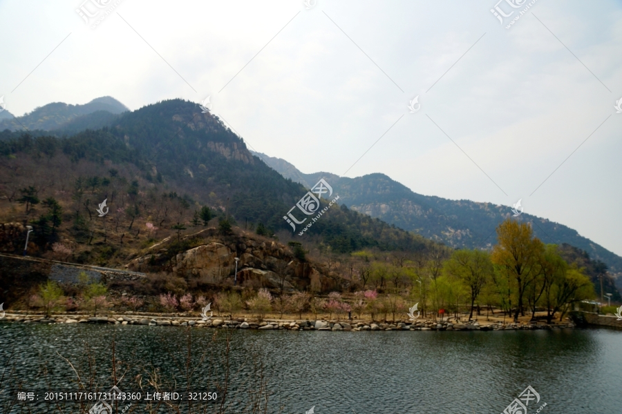 泰山风光,泰山桃花峪风光